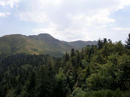 Puy du Rocher and Plomb du Cantal
