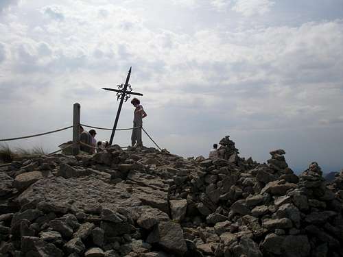 Summit cross, Puy Mary