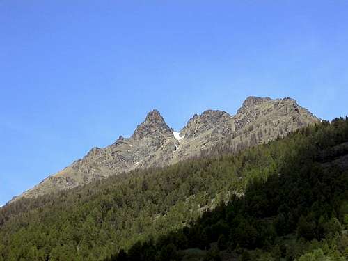 la becca d'Avuille (2623 m.)...