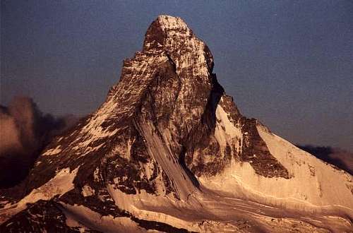 Matterhorn during sunrise...
