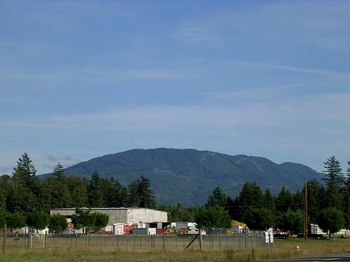 McDonald Mountain from Ravensdale.