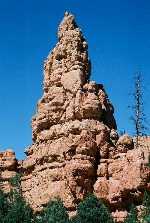 Red Canyon Tower near Bryce Canyon NP Utah
