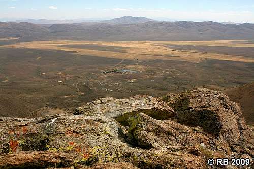 Tuscarora view from Mount Blitzen