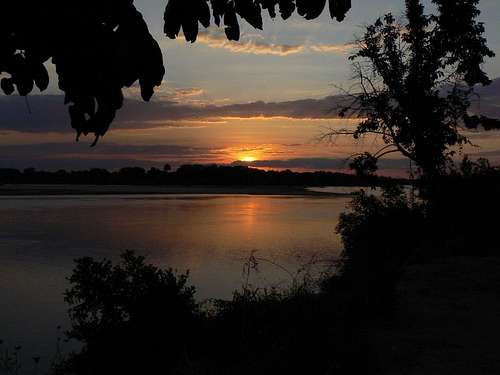 Sunset at Rufiji River