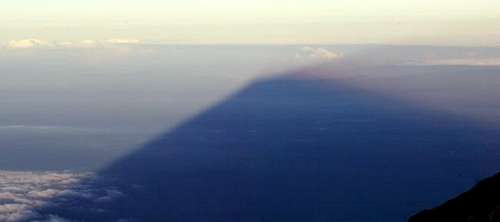 Gunung Agung's Shadow at...