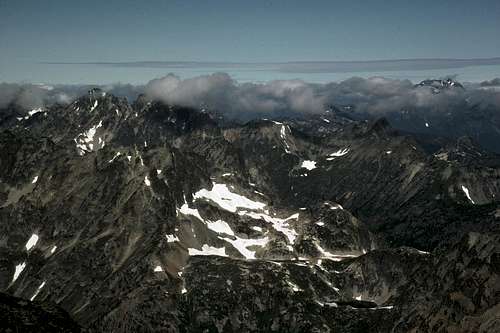 Mount Arriva from Black Peak