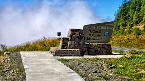 Entering Gifford Pinchot NF