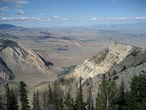 Summit view North