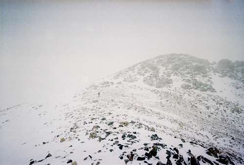 East Ridge near the Summit