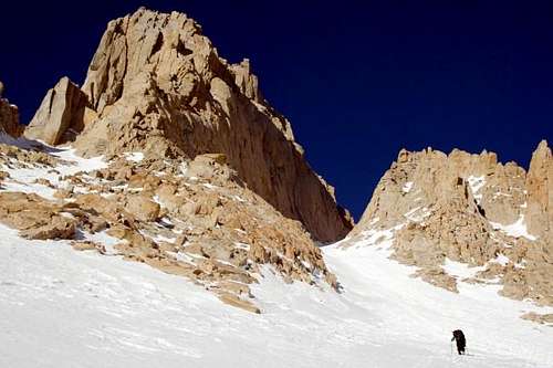 Entering the Couloir on a...
