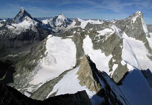 <i>Couronne Impérial</i>  from the Arbengrat