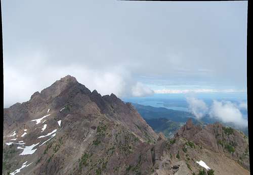 Mt. Washington from the summit of Mt. Ellinor
