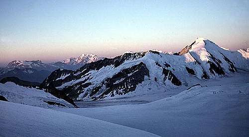 Aletschhorn from the...