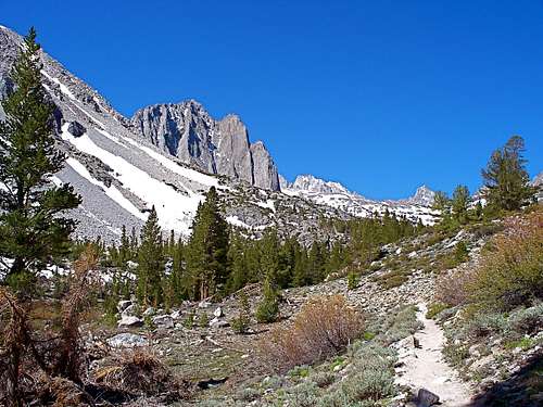 North Palisade Crest seen from...