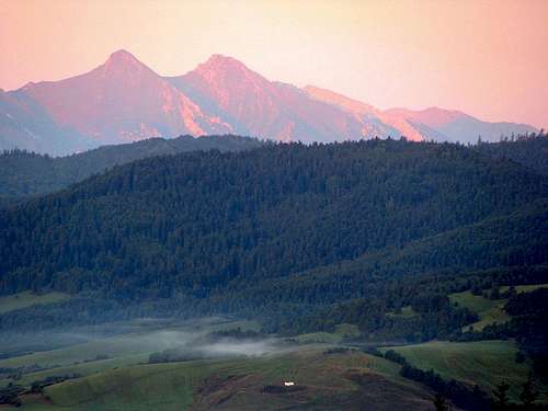Havran and Zdziarska Vidla in Belianske Tatras