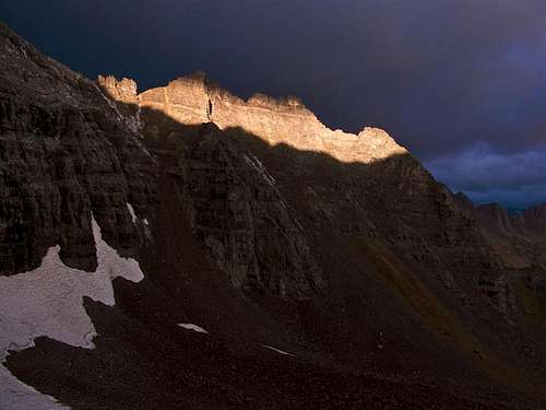 Pyramid Peak Hike With Stormy Light 
