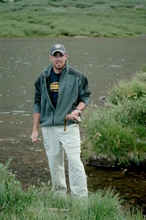The Cutthroat Trout fishing...