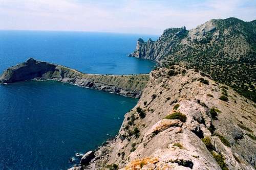 Novey Svit Bay in Crimea_Ukraine