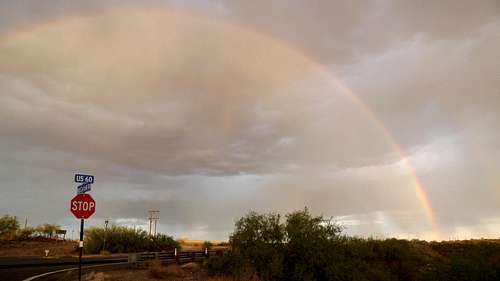 desert rainbow