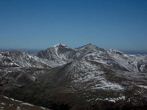 Grays Peak and Torreys Peak