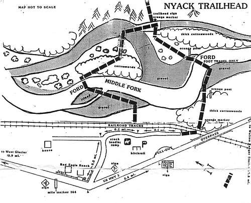 Loneman Trailhead Map