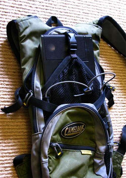 Musical Backpack setup