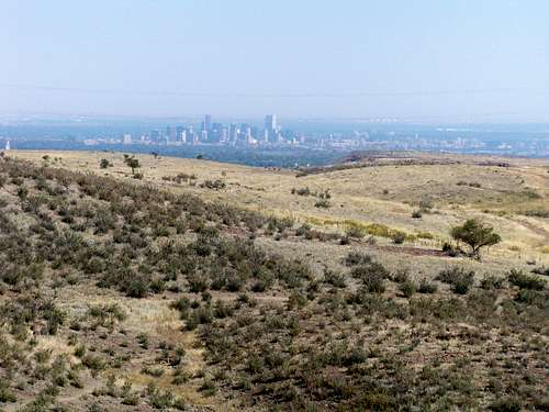 Denver from the Mesa Top