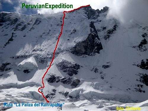 New routes in Cordillera Blanca-Ranrapalca