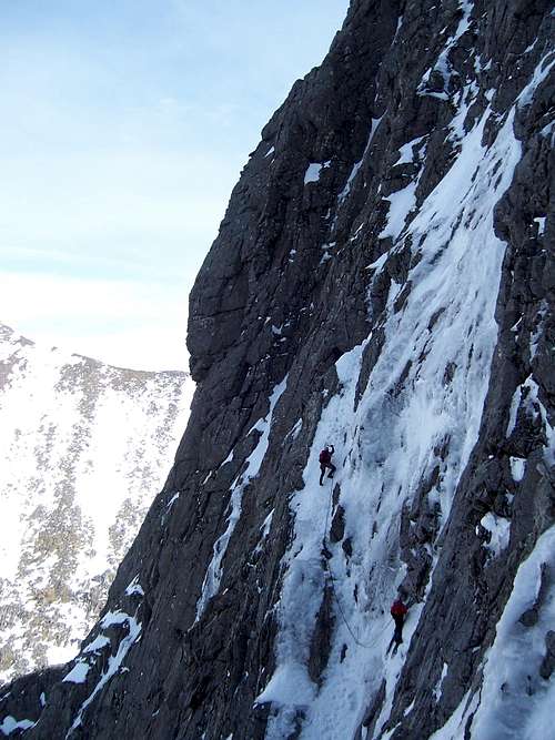 Myself and Len on pitch 3.  Taken from Zero gully by Gillian