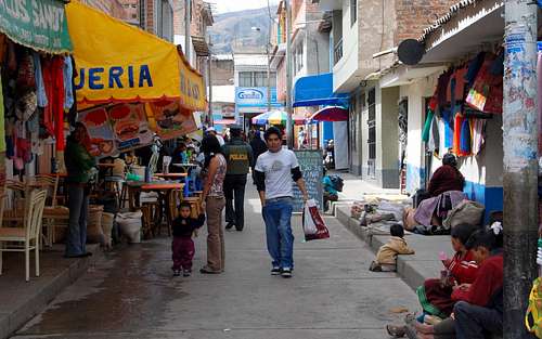 Streets of Huaraz