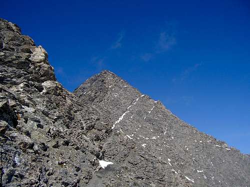 The summit of Rocciamelone 