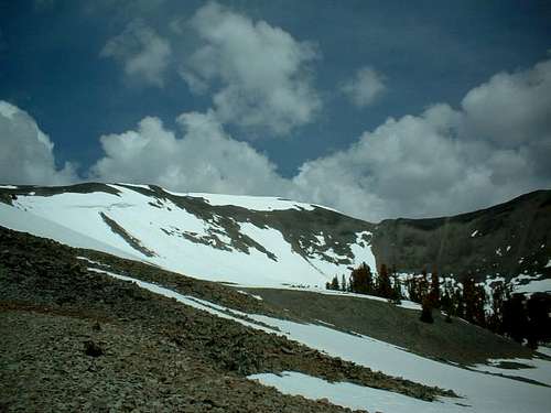 A view of Avalanche Peak...
