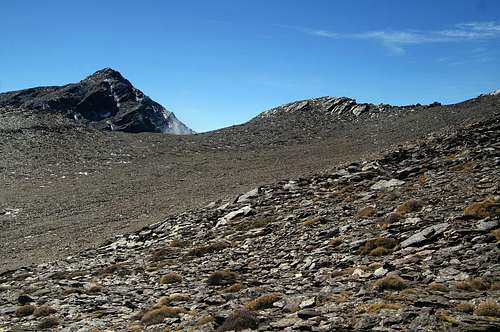 Mulhacen from Alcazaba SE ridge