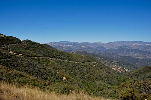 Trail to San Ysidro Canyon