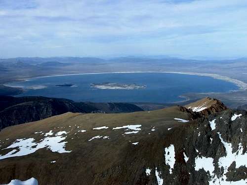 View of Mono Lake from the...