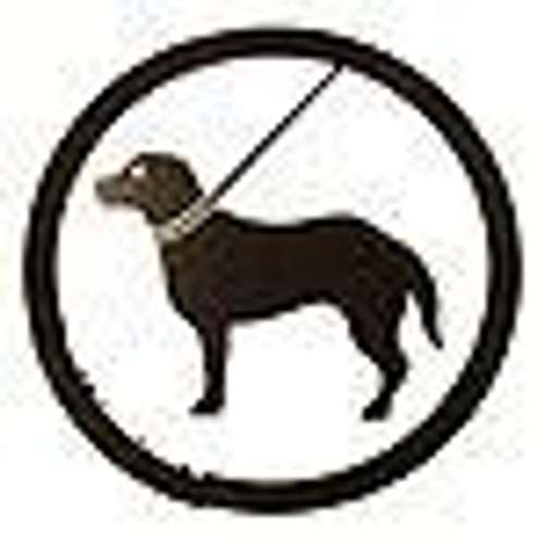 Dogs on lead symbol