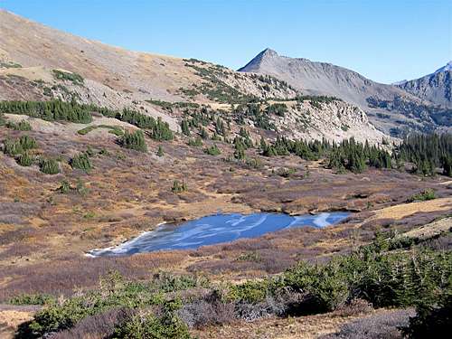 Turner Peak & Lake 11980 ft