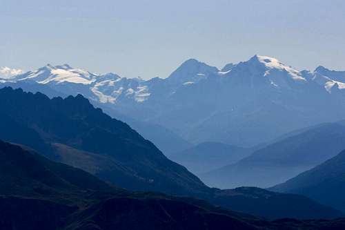 Cevedale, Koenigspitze, Ortler