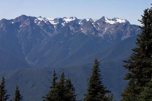 The view that keeps your eyes off the trail