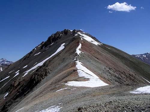 5 June 2004 - The ridge up to...