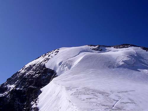 The summit of Monte Zebrù