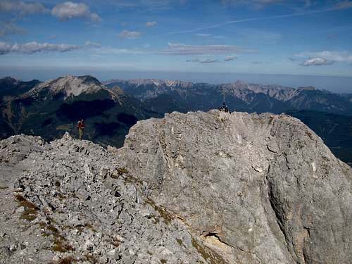 Peak of the Ehrwalder Sonnenspitze