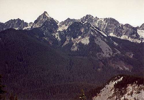 Left to Right: Mt. Roosevelt,...