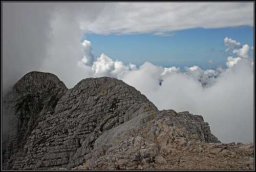 Kanin/Canin summit ridge
