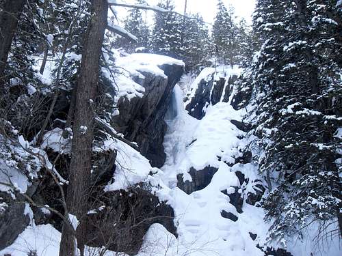 Pine Creek Falls climbs
