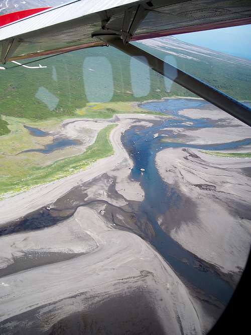 Tide affected lagoon