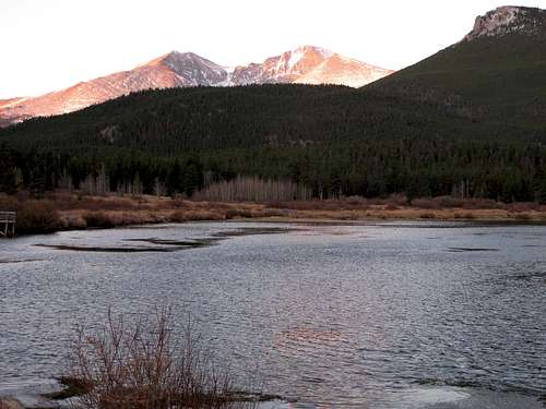 Lily Lake, Longs and Meeker