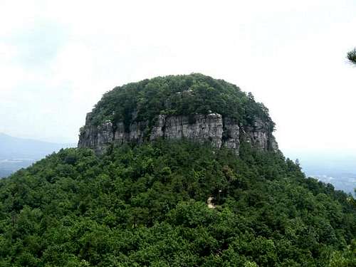 The peak, also called 