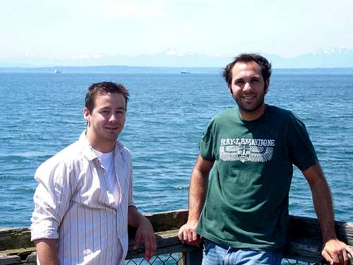 Steve (left) and me (Steve, right) in Seattle, WA