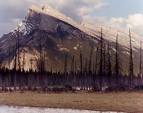Mt. Rundle as looked in...